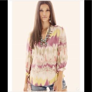 Silk Tunic tie dye